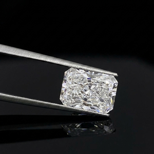 Diamante Cultivado en Laboratorio con Corte Radiante Tipo II, 0.60ct 0.80ct 1.0ct 2.0ct, DEF VVS2, Certificado IGI, Piedra Suelta SHREERAJ SOLITAIRE, Personalizado - Product Image 1
