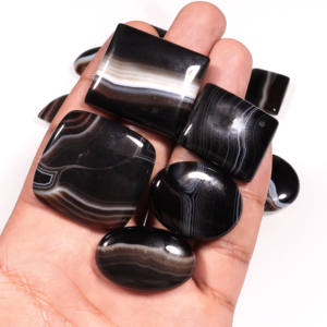 Lote de cabujones de piedras preciosas de ágata de Botswana Natural 100%, ágata de Botswana hecha a mano, piedras preciosas sueltas, ágata de Botswana de alta calidad - Product Image 2