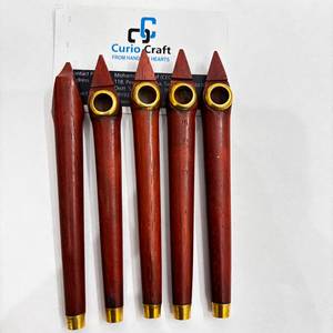 Pipe à fumer Medwakh de style arabe, faite à la main en bois - Product Image 3