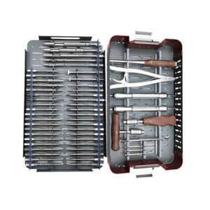Kit d'extraction et de retrait de vis orthopédiques cassées, 56 pièces, instruments chirurgicaux en acier inoxydable, fournisseur en gros - Product Image 4