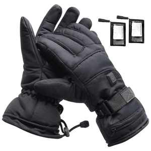 Guantes calefactables para hombre y mujer, resistentes al viento, con pantalla táctil, para esquí, ciclismo, senderismo, skateboarding, snowboard, motos de nieve y aventuras. - Product Image 2