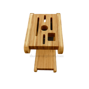 Natural Wooden Knives Holder Eco-Friendly Anti-Bacterial Multi Shape Made in Vietnam - Product Image 4