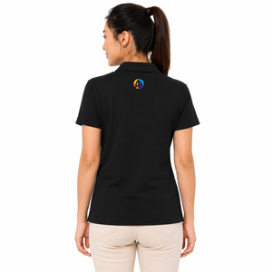 women <b>polo</b> shirt made with soft breathable fabric for daily wear offering a clean fit easy comfort and modern casual style all - Product Image 3