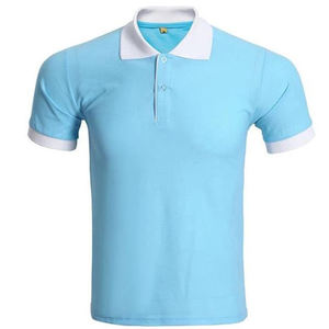 Camisetas de Alta Calidad para Hombre, de Poliéster y Algodón Suave, Color Sólido, con Logotipo Personalizado Bordado e Impreso, Secado Rápido, Ropa Deportiva Informal - Product Image 1