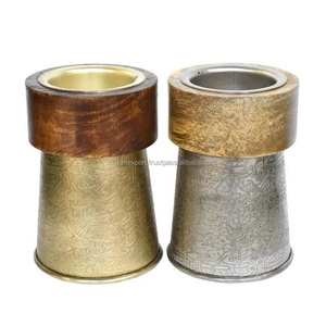 เตาเผาธูปทองเหลืองดูไบสำหรับของขวัญวันชาติจากอินเดียโดยงานฝีมือ RF - Product Image 2