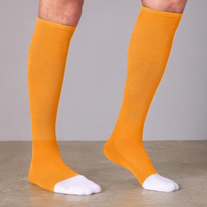 Daizha Sports Knee High Soccer Baseball Softball Sports <b>Socks</b> 100% Cotton Breathable Solid Color Summer Unisex Adult - Product Image 5
