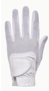 Guantes de Montar Blancos para Hombre, Color Sólido, Ajuste Regular, Accesorios Ecuestres, Material Textil, Diseño Antideslizante, para Montar a Caballo - Product Image 2