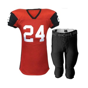 Uniforme de Fútbol Americano de Poliéster Protector de Alta Calidad, Conjunto de Pantalones y Camiseta Personalizados para Equipos, Proveedor Mayorista - Product Image 4