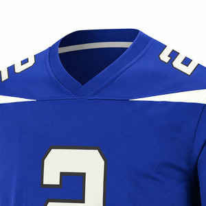 Camiseta de Fútbol de Algodón y Poliéster Tejido de Alta Durabilidad, Personalizada, con Costuras Reforzadas, Ropa Deportiva, Personalizable para Equipos - Product Image 3