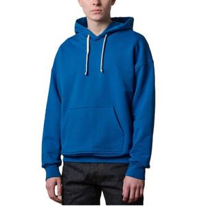 Sweat à capuche surdimensionné pour homme en coton 100% de haute qualité, design essentiel, coupe ample et courte, grammage lourd - Product Image 6