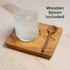 Sous-verres et dessous-de-plat en bois de teck, fabrication sur mesure, vente en gros |   Aqdus Saleem Inde - Product Image 5