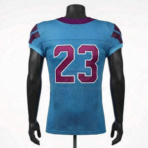 Custom American Football Jersey Adult Youth Team Wear Breathable <b>Mesh</b> Training Game Uniform Sublimation Sports Apparel - Product Image 2