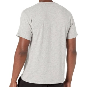 เสื้อยืดแฟชั่นผู้ชายแบบเรียบ ผ้าฝ้าย 100% รับสกรีนโลโก้ ทรงปกติ ขายส่ง - Product Image 5