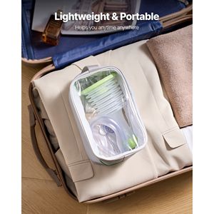 Dispositivo di Aspirazione Portatile per Primo Soccorso con Maschere Multi-Misura e Borsa di Stoccaggio 3 in 1, Dispositivo Portatile per la Pulizia delle Vie Aeree Anti-Soffocamento - Product Image 5
