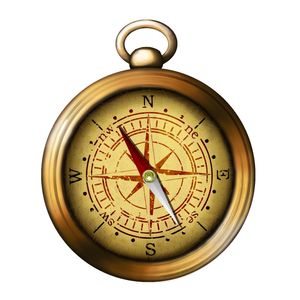 Engraved Brass Nautical <b>Compass</b> with Vintage Finish Traditional Marine Direction Finder Gift for Men and Women Alike - Product Image 2