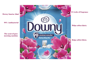 Downy Sunrise Fresh 18ml 2 sachets x 210 paquets/boîte - Product Image 6