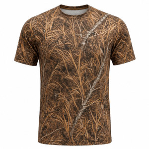 เสื้อยืดสมาร์ทวินเทอร์ฮันติ้ง 100% ผ้าฝ้าย นุ่ม ระบายอากาศได้ดี เหมาะสำหรับกิจกรรมกลางแจ้ง เช่น เดินป่า ตกปลา ตั้งแคมป์ และสวมใส่สบายในชีวิตประจำวัน - Product Image 1