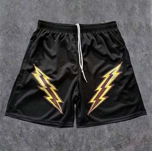 <b>Men's</b> breathable sports <b>shorts</b> Knitted 100% Polyester Mid Waist Elastic Board <b>Shorts</b> Wholesale <b>Shorts</b> - Product Image 4