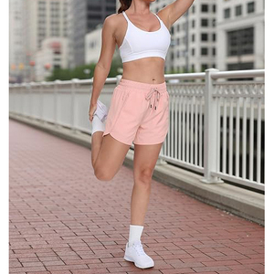 Shorts de sport pour femme à séchage rapide avec poche pour téléphone, respirants, pour la course et l'entraînement estival - Product Image 5