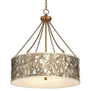 Lámpara de Techo Moderna de Hierro Ligero con Pantalla de Tambor, Decoración Interior Moderna para Sala de Estar, Lámpara de Araña para Interiores, Aniversario, Cumpleaños - Product Image 2