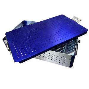 Boîte de stérilisation métallique réutilisable de haute qualité pour instruments chirurgicaux orthopédiques et plateau à instruments médicaux pour chiens, pièce unique - Product Image 3