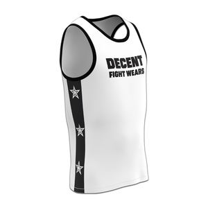 Débardeur de boxe ajusté avec coutures renforcées et panneaux ergonomiques pour favoriser la portée des mouvements et réduire les frottements - Product Image 3