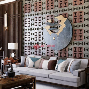 Tuiles en béton de qualité, blocs de béton décoratifs pour murs et clôtures, pour usage intérieur et extérieur, Vietnam - Product Image 2