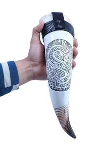 Viking <b>Beer</b> Mug Handicraft Decoration Reusable Leak Proof American Style Business Gift - Product Image 1