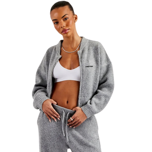 Women's Short Full Zip Hooded Tracksuit <b>Set</b> Sleeve Top Wide Leg Trousers Elastic Drawstring Waist <b>Two</b> <b>Piece</b> Casual <b>Lounge</b> Outfit - Product Image 3