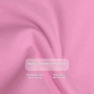 Ensemble de vêtements de sport pour femmes avec logo personnalisé en 8 couleurs contrastées, débardeur, soutien-gorge de sport, short de fitness, yoga, entraînement, gym - Product Image 5