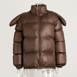 <b>Women</b> Quilted <b>Puffer</b> <b>Jacket</b> Warm Winter Coat Wholesale Bulk Supply Factory Direct - Product Image 4