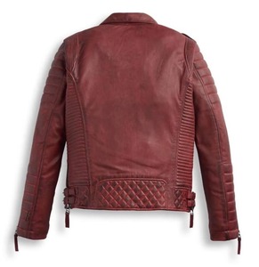Chaqueta de Cuero de Calidad para Hombre, Estilo con Cuero Vacuno 100% Original, Chaquetas para Hombre - Product Image 6