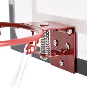 Mini panier de basket avec 2 filets, accessoire à suspendre à la porte, incluant un ballon de basket - Product Image 3