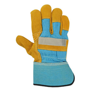 Gants de travail de protection en cuir de qualité supérieure, vente en gros d'usine, vêtements de sécurité, utilisation mécanique et électrique, gants de travail de sécurité - Product Image 4