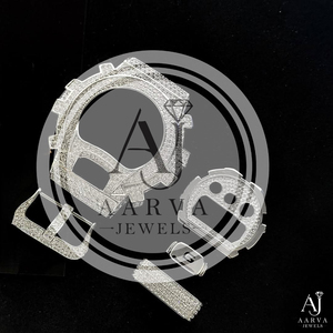 Montre de luxe unisexe de haute qualité avec bracelet en acier inoxydable, incrustée de diamants roses, mécanique et numérique, cadeau de bijoux de mode - Product Image 2