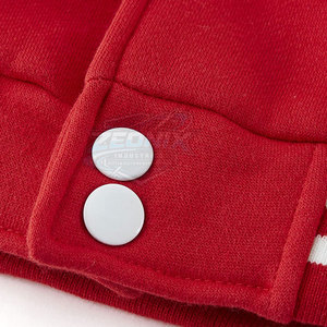 Customized Unique Design High Quality Men Letterman <b>Jacket</b> Stand Collar Front Logo Breathable Quick Dry <b>Fleece</b> Winter <b>Jacket</b> - Product Image 6