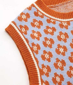 <b>Men's</b> Retro V-Neck <b>Knit</b> Sweater Vest – Solid Color Casual Business Pullover Sleeveless <b>Waistcoat</b> <b>for</b> Work & Everyday Wear - Product Image 3