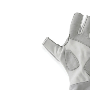 Custom Made Waterproof Outdoor Fishing <b>Gloves</b> Anti-UV Breathable Hook Loop Closure Polyester Unisex Adult All Seasons Reflective - Product Image 6