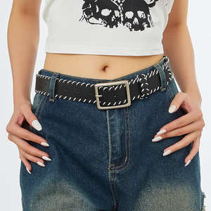 Nuevo Cinturón de Cuero para Hombre/<span class=keywords><strong>Mujer</strong></span>, Cinturón de Cuero de Lujo para Oficina, a Bajo Precio - Product Image 2