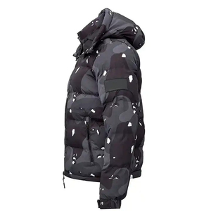 Chaqueta acolchada de invierno con logotipo personalizado de alta calidad al por mayor, chaqueta de burbujas para hombre, chaqueta acolchada de nuevo diseño - Product Image 5