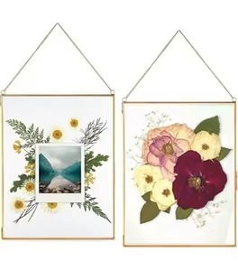 Classic Style Metal Glass Photo <b>Frame</b> Wall Hanging <b>Picture</b> Holder Stylish Interior Decoration - Product Image 5