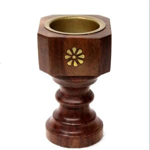 Quemador de Aromas Árabes, Quemador de Incienso de Madera Hecho a Mano, Difusor Aromático de Sándalo, Diseño Floral, Soporte Decorativo para Todas las Estaciones - Product Image 3