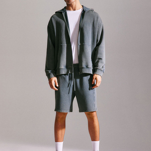 men multi color heavy weight hoodie gym workout <b>athletic</b> activewear winter blank hoodies high quality plain hoodies - Product Image 2