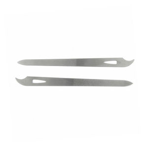 Limes à ongles miniatures professionnelles double face à grain personnalisé, noyau en acier inoxydable de haute qualité, poignée en plastique confortable, grain 100 - Product Image 5