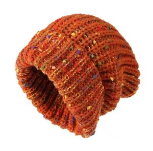 Chapeau élégant unisexe en acrylique tricoté à la main avec cache-oreilles, respirant, imperméable, ajustable, pour enfants, color block, pour l'extérieur, 56-58CM - Product Image 2