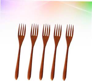 Juego de Tenedores de Plástico y Madera Más Vendido, Vajilla Moderna Ecológica y Sostenible para Mesa de Comedor de Hotel, Artesanía Hecha a Mano - Product Image 4