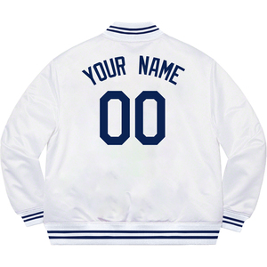 Chaqueta Bomber Varsity Personalizada para Hombre, Estilo 2026, con Nombre y Número Personalizados, Impermeable y Resistente al Viento, Estilo Vintage - Product Image 3