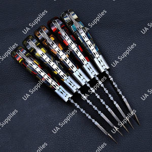 Couteau de poche pliant en acier Damas ultra-affûté, design unique fait main, qualité supérieure, EDC, survie, chasse, camping, tactique, OBM, OEM - Product Image 5