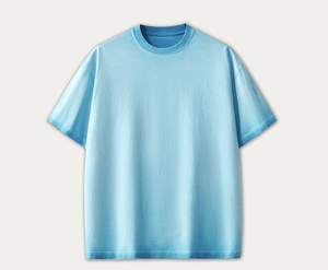 เสื้อยืดดีไซน์ล่าสุด ล้างสีแบบแอซิด คอกลม สไตล์วินเทจ สตรีทแวร์ ผ้าฝ้าย ใส่สบายช่วงฤดูร้อน ทรงโอเวอร์ไซส์ รับสกรีนโลโก้ สำหรับผู้ชาย - Product Image 5