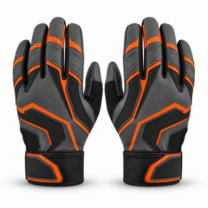 Baseball Batting Gloves Lightweight Durable Comfortable Grip Flexible Design For Baseball Training Practice And <b>Games</b> - Product Image 4
